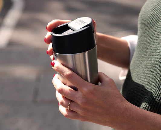 Sipp™ Stainless-steel Travel Mug Large with Hygienic Lid 454ml