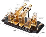 Pistol Whiskey & Wine Decanter - 2 Gun Whiskey Decanter Set
