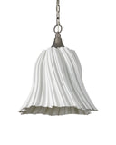 Twirl White Pendant
