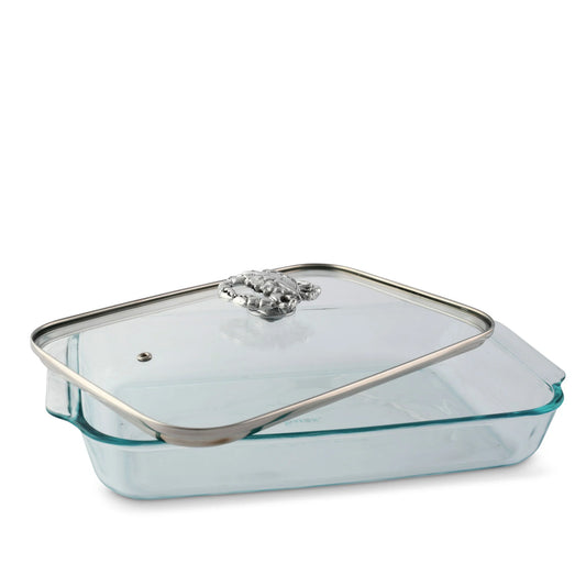 Crab Lid with Pyrex 3 quart Baking Dish