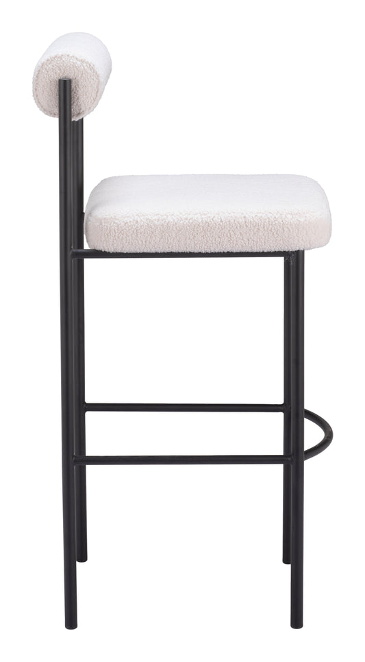 Livorno Barstool (Set of 2) Ivory