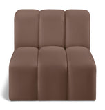 Arc - Faux Leather Straight Chair