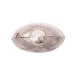Venetia Ebony Glass Bottle with Aluminium Spired Lid - Tall