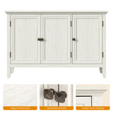 3-Door Buffet Cabinet with Adjustable Shelves
