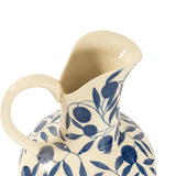 Olivia Water Pitcher Dusty Blue