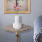 Herring Bulbous Abstract Vase- Medium