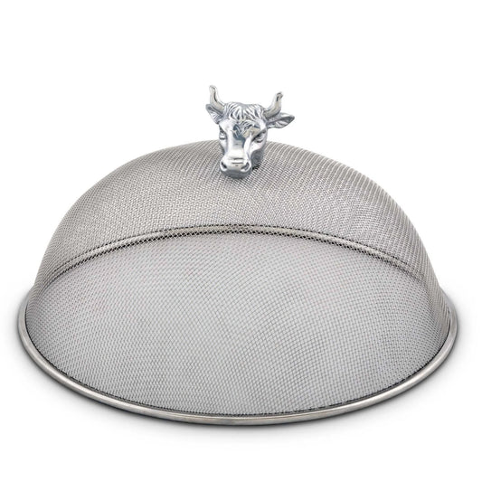Cow Head Stainless Mesh Picnic Cover