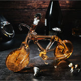 Bicycle Wine & Whiskey Decanter 200ml - Bike Decanter for Bourbon