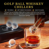 Golf Ball Whiskey Coolers - Pack of 5