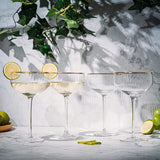 Coupe Cocktail Glasses 7 oz, Set of 4 Classic