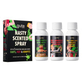 Gute Nasty Scented Spray Gift for Men, Women, Coworker | 3 x 30ml Bottles