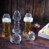 Dumbbell Whiskey & Cocktail Glasses Set of 4 (26 OZ)