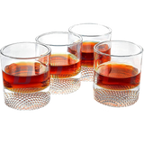 The Wine Savant Golf Ball Whiskey Glasses Set (4 pack)
