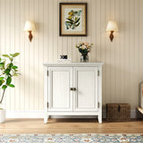 2-Door Buffet Cabinet with Storage, Bohemian Sideboard