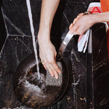 MADE IN Carbon Steel/Cast Iron Cleaning Set