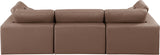 Comfy - Faux Leather Modular Sofa 3 Seats