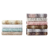 Soft Faux Fur Mink Reversible Blanket, Brown