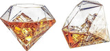 Set of 4 Diamond Whiskey & Wine Glasses 10oz