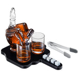 Middle Finger Whiskey Decanter Set With Whiskey Stones - Scotch