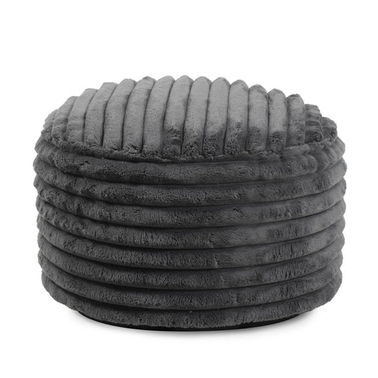 Short Pouf Shar Pei Charcoal