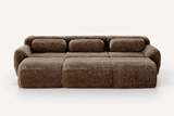MELLOW 114" 3-Seater Sofa with 3 Ottomans