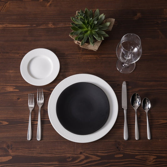 Amanda 12" Charger Plate, White