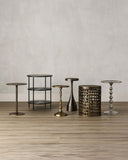 Luca Brass Drinks Table