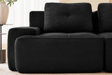 CORDELIA 153" 4-Seater Sofa with 1 Ottoman