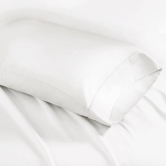 1500 Thread Count Pillow Cases, White Pillow Covers, 2-Pack