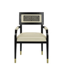 Artemis Leather Armchair, Milk