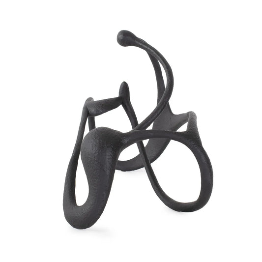 Endro Abstract Sculpture in Black