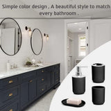 Moss & Stone Modern Bathroom Accessories Set