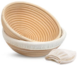 Rattan Sourdough Proofing Basket Set