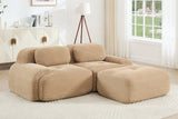 MIA 82'' Loveseat with 1 Ottoman