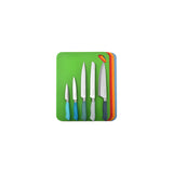14-Piece Color-Coded Knife & Cutting Board Set