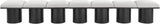Pavilion - 7 Piece Modular Bench With Black Base