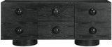 Bubble - Rubberwood with Oak Veneer Sideboard / Buffet