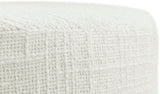 Jasper Counter Stool in Cream Boucle - Stylish Mid Century Design with Solid White Oak Frame