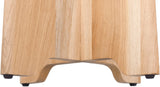 Jasper Counter Stool in Cream Boucle - Stylish Mid Century Design with Solid White Oak Frame