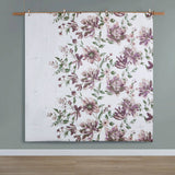 Modern Diamond Floral Bed in A Bag Comforter Set, Mauve