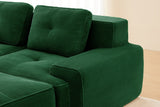 CORDELIA 151" 6-Seater Sofa with 2 Ottomans