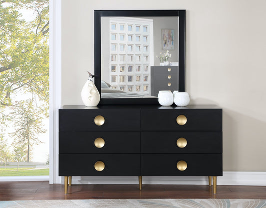 Zayne Glass Contemporary Mirror - Elevate Your Space with a Stylish, Modern Design for Any Room