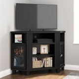 Corner Tv Stands For Tvs Up To 55'', Media Console Table