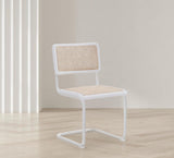 Kano Natural Rattan Mid Century Modern Dining Chair - Stylish Accent for Contemporary Spaces