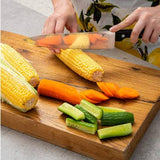 Moss & Stone 7-Piece Serrated Knife Block Set
