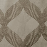 Ogee (Max Blackout) Window Curtain, Taupe