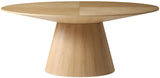 Gavin Oval Dining Table with Mid Century Design - Perfect for Stylish Entertaining in Any Space