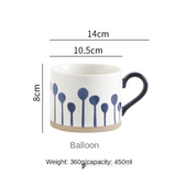 Japanese Style Ceramic Coffee Cup Tea Mug