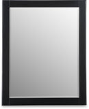 Maxine Black Mirror - Stunning Contemporary Design, Rich Black Finish & Upscale Bedroom Style Upgrade