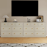 7 Drawer Dresser, 47'' Wide Modern Chest of Drawers